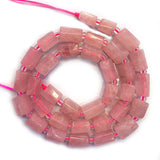 6x8mm Pink Rose Quartzs Beads for Jewelry Making DIY