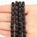 6x9mm Tourmaline Barrel Shape Stone Bead Column Loose Beads for Jewelry Making