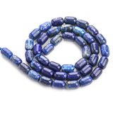 6x9mm Lapis Lazuli Stone Bead Column Loose Beads for Jewelry 7.5/15''