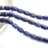 6x9mm Lapis Lazuli Stone Bead Column Loose Beads for Jewelry 7.5/15''