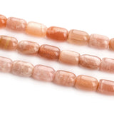 6x9mm Sunstone Barrel Shape Gemstone Bead Column Loose Beads