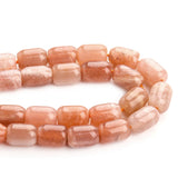 6x9mm Sunstone Barrel Shape Gemstone Bead Column Loose Beads