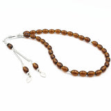 6x9mm Crystal Beaded Bracelet Islamic Muslim Tasbih Allah Mohamm