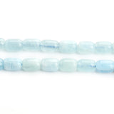 6x9mm Natural Aquamarine Gemstones Beads Column Loose Beads for Jewelry Making