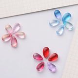 6x9mm Water Drop Czech Glass Beads Transparent Crystal