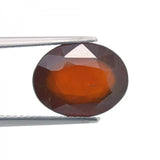 7.00 ct. Hessonite Garnet Oval Cut Gemstone