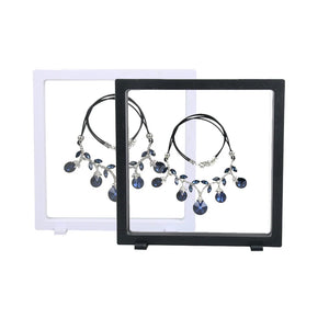 Jewelry Display Box Stand Earring Necklace Display Case 3D Display