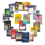 Mini Plastic Bag Cartoon Jewelry Zipper Resealable Baggie