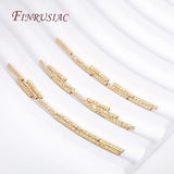 7/10MM Plated Brass Tube Beads DIY Jewelry Making Supplies