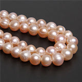 Natural Purple Champagne Freshwater Pearls Beads Jewelry Making
