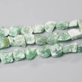 7-11MM Green Aventurine Stone Beads for Jewelry Making