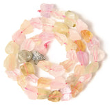 Raw Crystal Quartz Stone Amethysts Citrines Nugget Beads