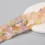 Raw Crystal Quartz Stone Amethysts Citrines Nugget Beads