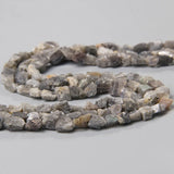 Natural Labradorite Nugget Beads Rough Raw Gravel for Jewelry Making