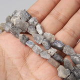 Natural Labradorite Nugget Beads Rough Raw Gravel for Jewelry Making
