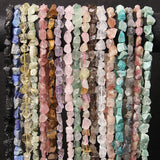 Natural Rough Raw Stone Bead Nugget Quartz Labradorite Tiger Eye Minerals Beads