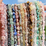 Natural Rough Raw Stone Bead Nugget Quartz Labradorite Tiger Eye Minerals Beads