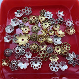 Tibetan Silver Mixed Batch 25 Style Bead Cap for DIY Jewelry