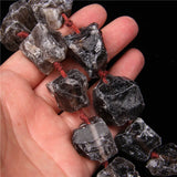 7-30mm Rough Smoky Quartz Nuggets Healing Crystals Beads