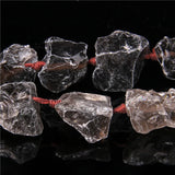 7-30mm Rough Smoky Quartz Nuggets Healing Crystals Beads