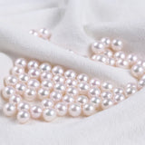 7.5-8mm Seawater Pearl Beads Round Natural Loose Pairing DIY Jewelry Making