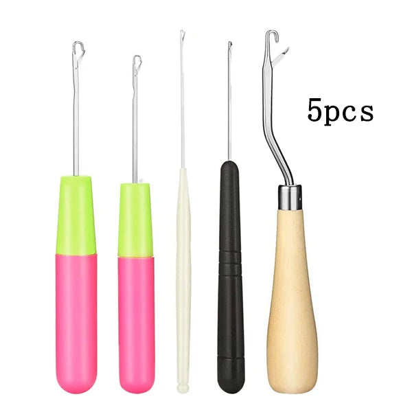 Latch Hook Crochet Needles Kit for Hair Carpet Making