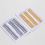 7-7.5mm Freshwater Pearl Beads Round With Half Hole