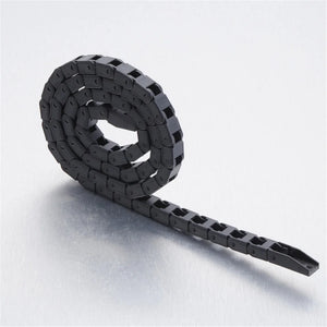 7*7mm Bridge Type Non-Opening 1M Plastic Towline Transmission Drag Chain