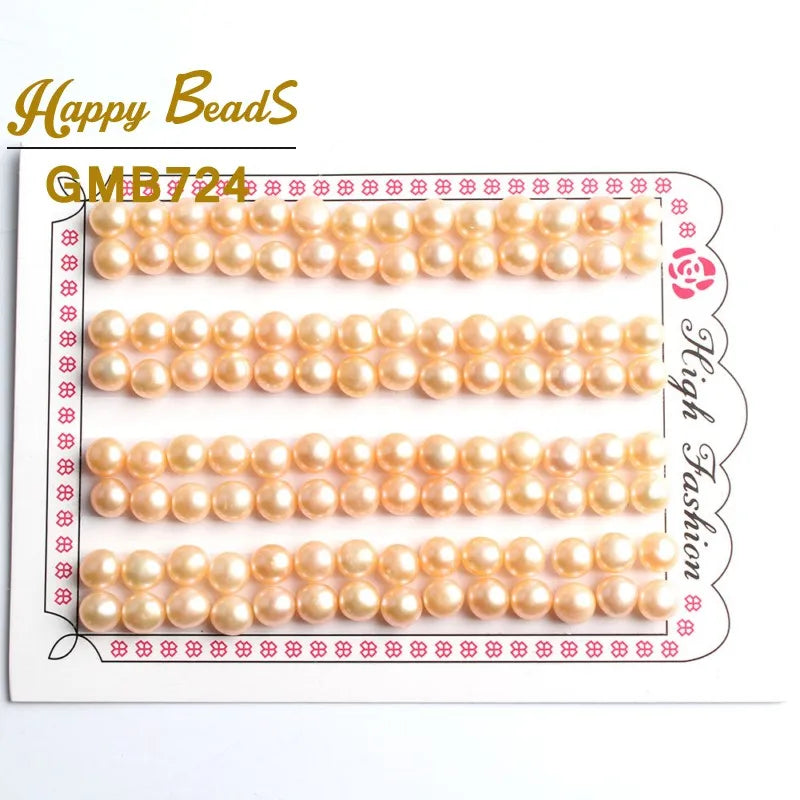 7-8 MM Pink Freshwater Pearl Loose Beads for Jewelry Making
