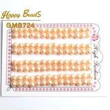 7-8 MM Pink Freshwater Pearl Loose Beads for Jewelry Making