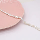 7-8MM Fresh Water Regenerated Bead Pearls DIY Jewelry Making Strand