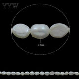 7-8mm Natural Freshwater Pearl Beads Baroque Loose Beads DIY Jewelry