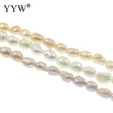 7-8mm Natural Freshwater Pearl Beads Baroque Loose Beads DIY Jewelry