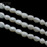 7-8mm Natural Freshwater Pearl Beads Baroque Loose Beads DIY Jewelry