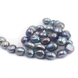 7-8mm Baroque Potato Freshwater Pearl Beads Strand DIY