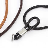 7-8mm Braided Microfiber Leather Rope String +1m Leather String Cord