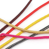 7-8mm Braided Microfiber Leather Rope String +1m Leather String Cord