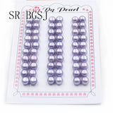 7-8mm Violet Freshwater Pearl Beads 30Pairs