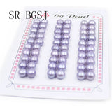 7-8mm Violet Freshwater Pearl Beads 30Pairs