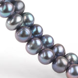 7-8mm Freshwater Round Pearls Beads Jewelry Making DIY Women