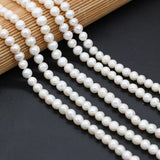 7-8mm Freshwater Pearl Beads Natural Potato Shape for Jewelry Making