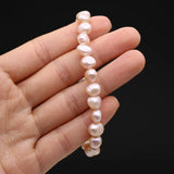 Natural Freshwater Pearl Bracelet for Women 18-19cm