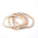 Natural Freshwater Pearl Bracelet for Women 18-19cm