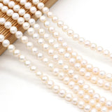 7-8mm Natural Freshwater Pearl Beads for DIY Jewelry Making