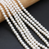 7-8mm Natural Freshwater Pearl Beads for DIY Jewelry Making