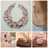 7-8mm Natural Pearl Beads Freshwater Pearls DIY Jewelry Making