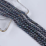 Natural Potato Shape Freshwater Pearl Strands 7-8mm