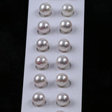 7-8mm Natural Akoya Round Seawater Pearls