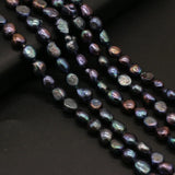 7-8mm Natural Freshwater Pearls Round Beads 15"