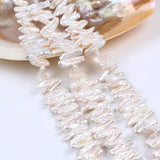Natural Freshwater Biwa Pearl Strand AA 7-8mm